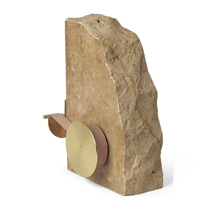 Dispensador de cinta adhesiva Klint 11,6x17 cm, Beige travertin Ferm Living