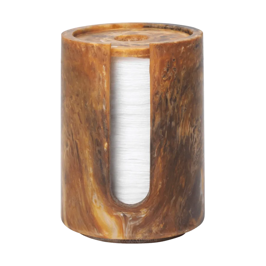 Dispensador para discos de algodón Mist Ø8x11,8 cm, Sugar Kelp Ferm Living