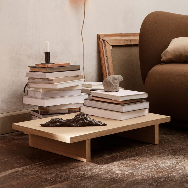 display table Mesa auxiliar Kona, Oak natural veneer Ferm Living