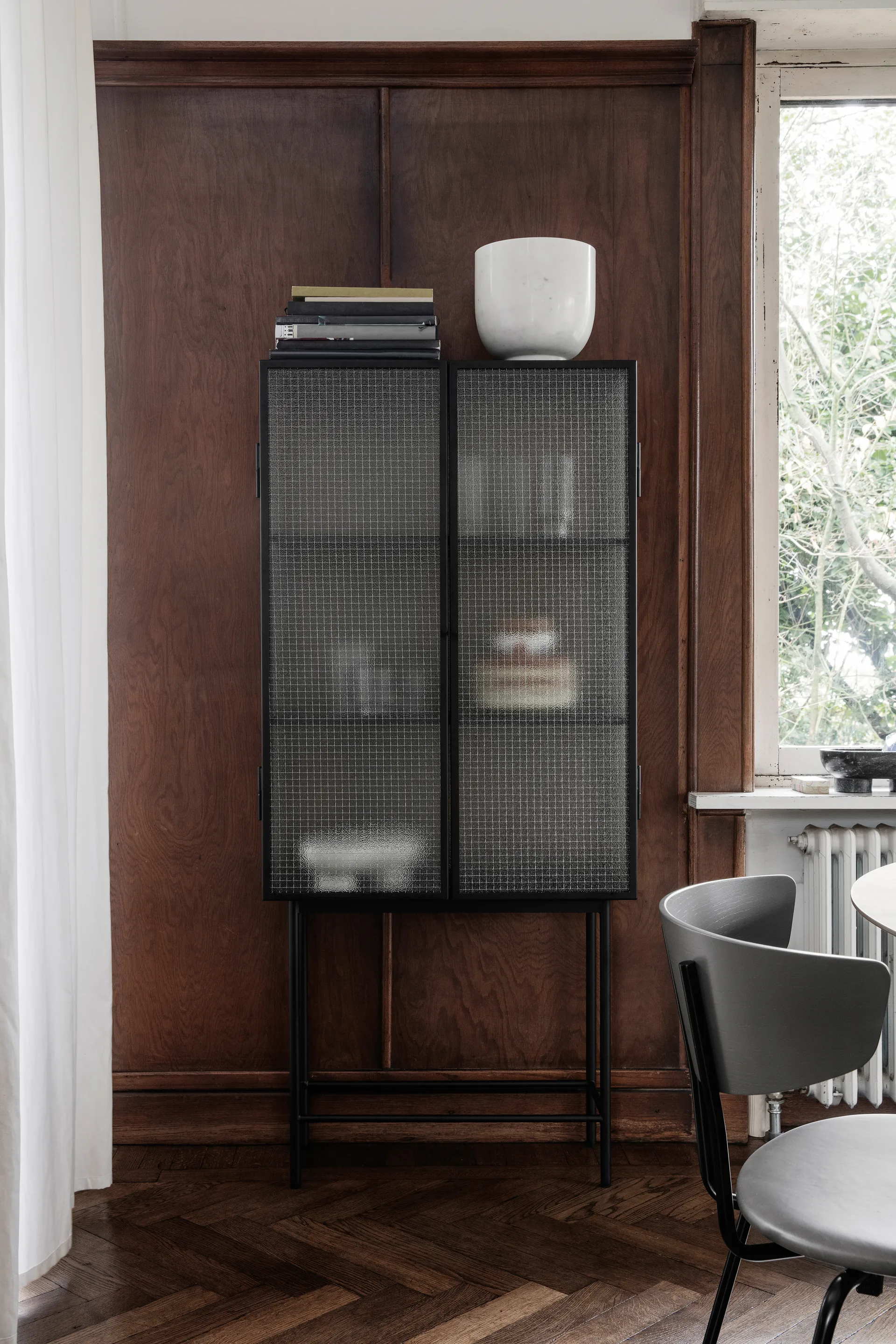 Enfriador de champán Alza, White Marble Ferm Living