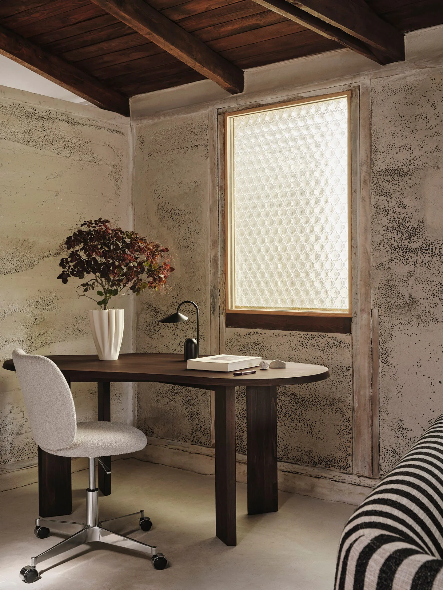 Escritorio Tarn 90x170 cm, Dark stained beech Ferm Living