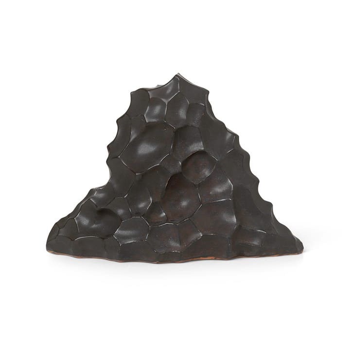 Escultura de cerámica Berg negro - alta - ferm LIVING