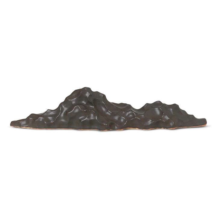 Escultura de cerámica Berg negro - baja - ferm LIVING