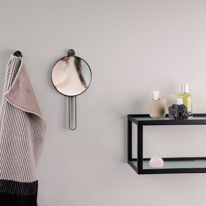 Espejo de mano Poise, negro Ferm Living