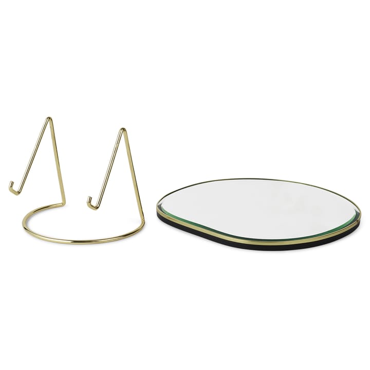 Espejo de mesa Pond, Latón Ferm Living