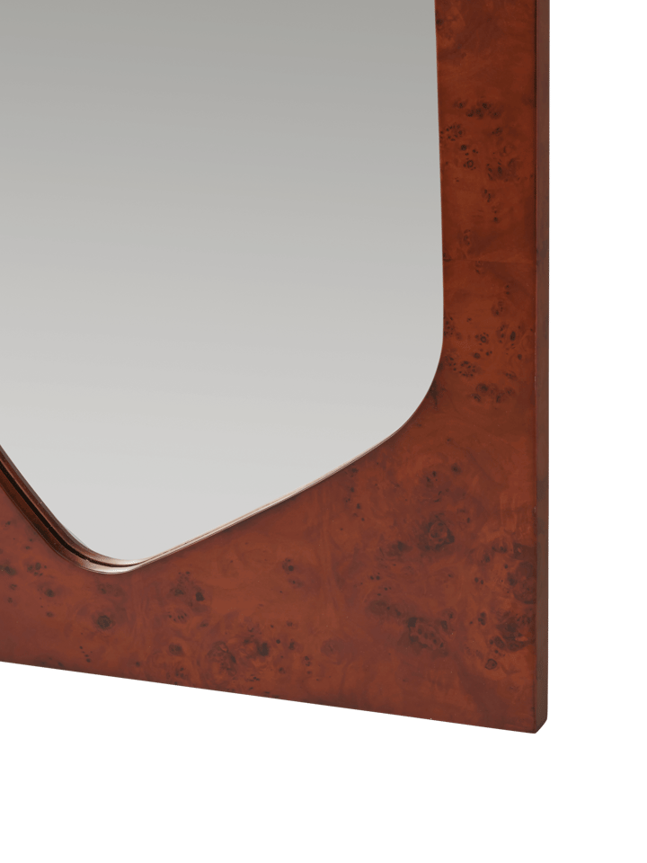 Espejo Folia, Dark stained burl, 135 cm Ferm Living