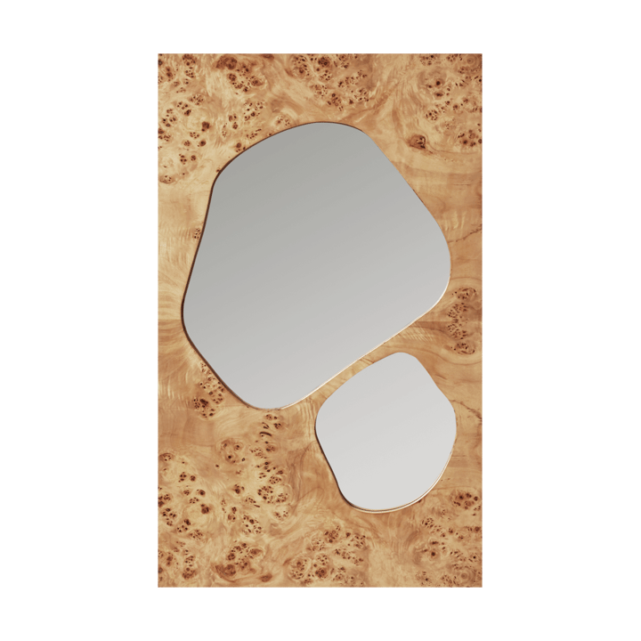 Espejo Folia - Natural burl, 82 cm - Ferm Living