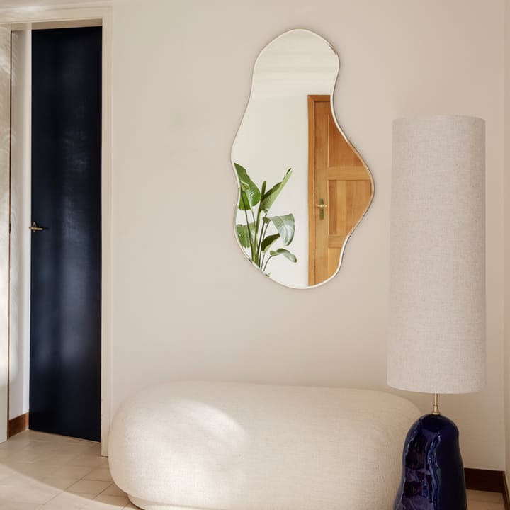Espejo Pond, Dark chrome, xl Ferm Living
