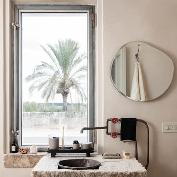 Espejo Pond - Dark chrome, xl - Ferm Living