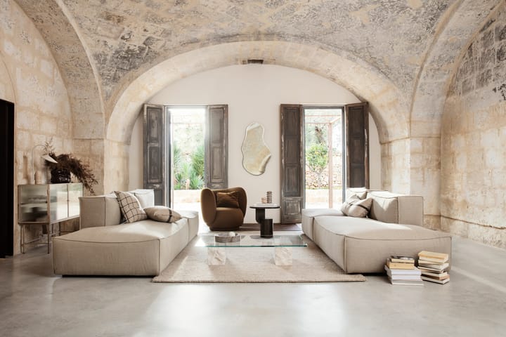 Espejo Pond large, Dark chrome Ferm Living