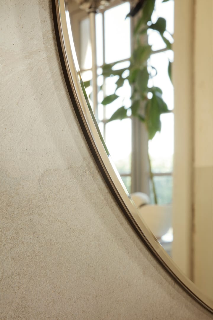 Espejo Pond large, Dark chrome Ferm Living