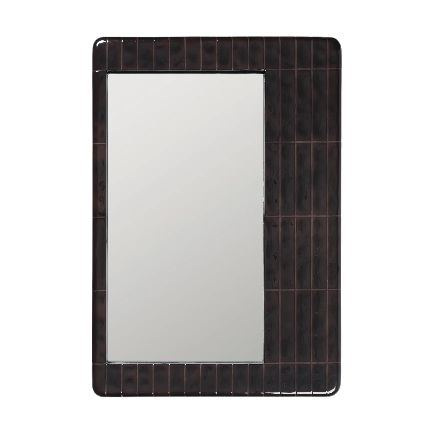 Espejo Tiling, Dark chocolate, 59x85 cm Ferm Living
