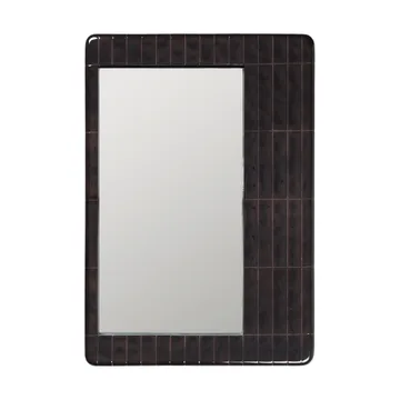 Espejo Tiling - Dark chocolate, 59x85 cm - Ferm Living