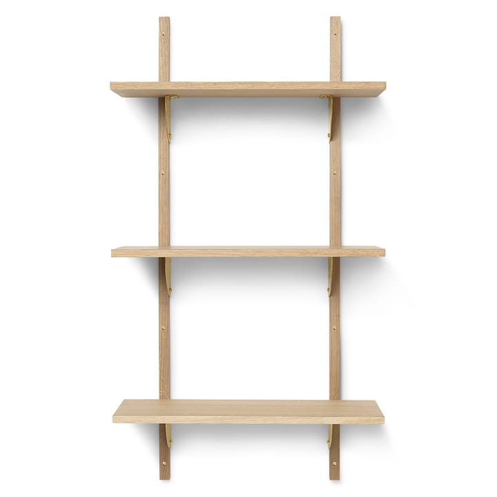 Estante Sector S/L - Roble-latón - Ferm Living