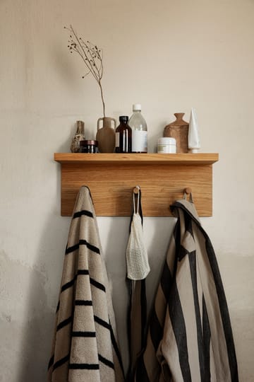 Estantería con ganchos Place Rack roble - Small - ferm LIVING