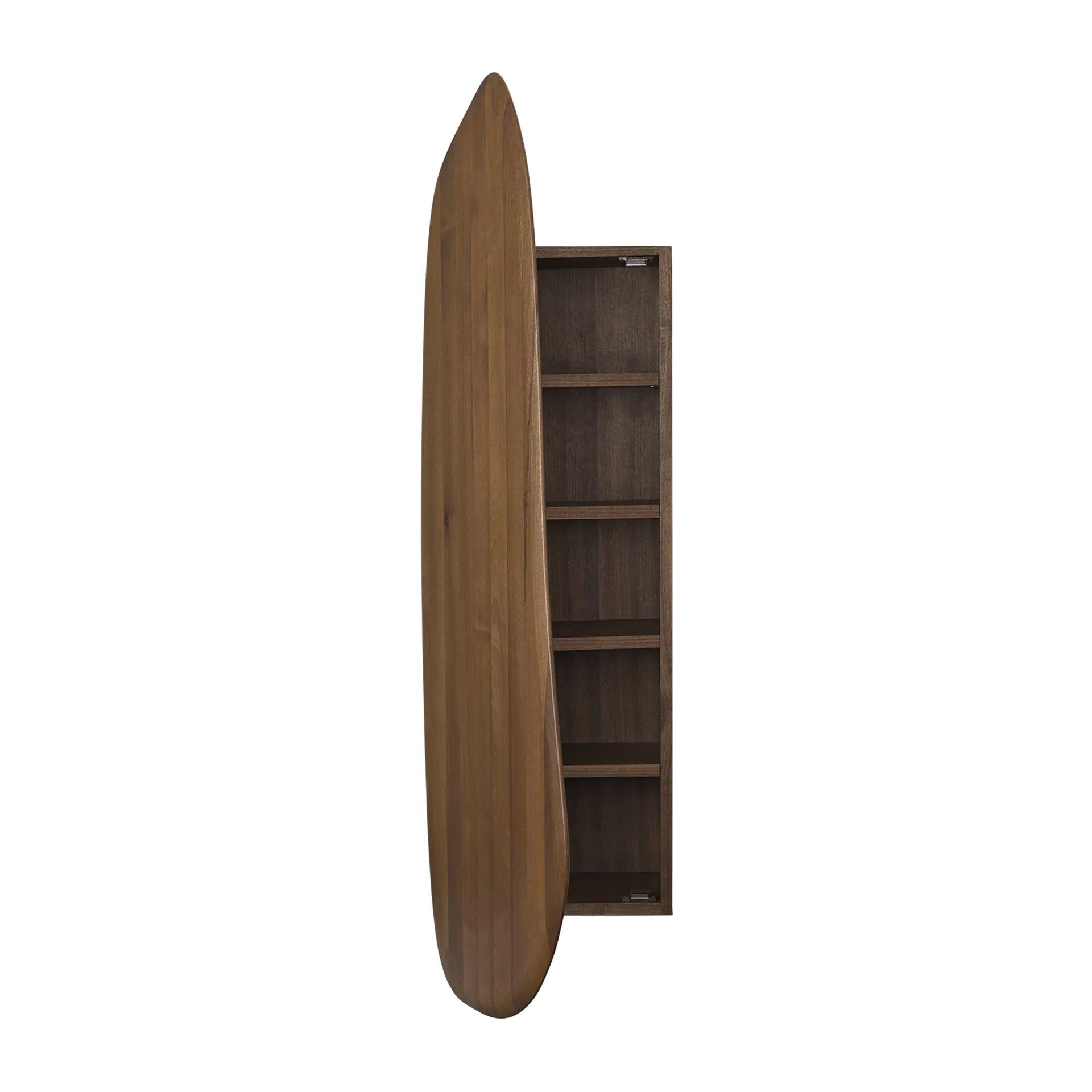 Estantería de pared Feve, Walnut Ferm Living