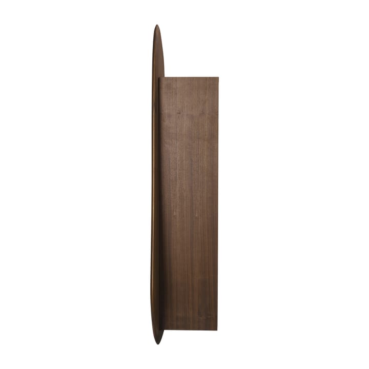 Estantería de pared Feve, Walnut Ferm Living