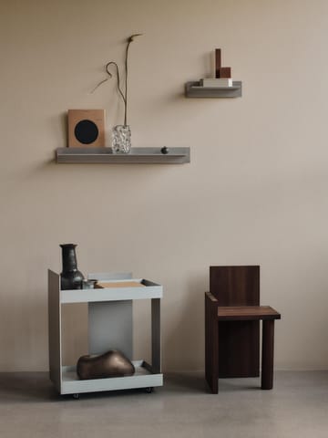 Estantería de pared Lager singel 35 - Aluminium - Ferm Living