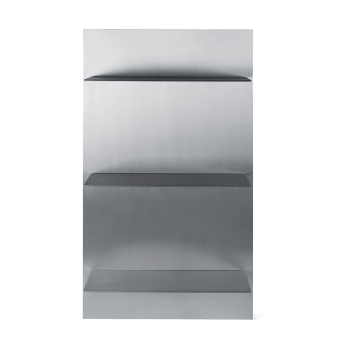 Estantería de pared Lager triple 55x100 cm - Aluminium - Ferm Living