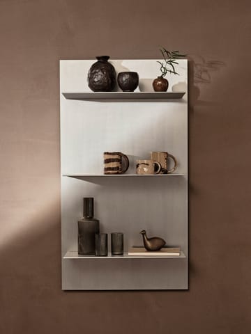 Estantería de pared Lager triple 55x100 cm - Aluminium - Ferm Living