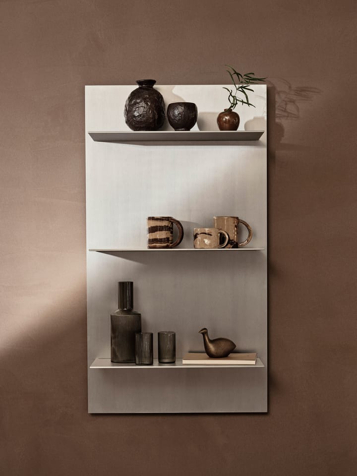Estantería de pared Lager triple 55x100 cm, Aluminium Ferm Living