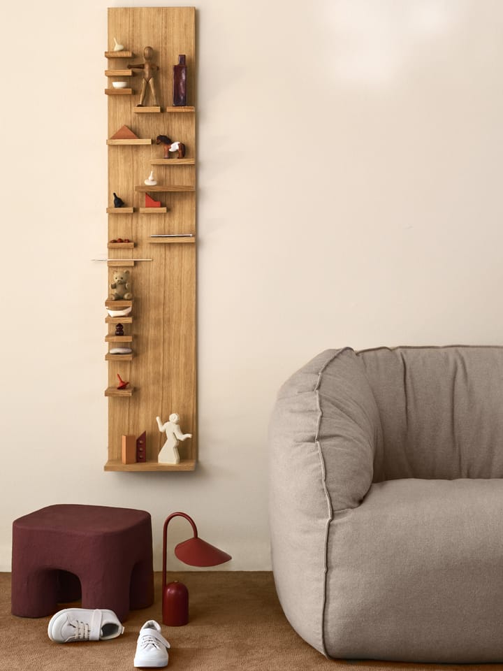 Estantería de pared Parade 140 cm, Oiled oak Ferm Living