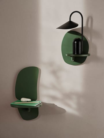 Estantería de pared Pilu 25 cm - Verdant Green - ferm LIVING