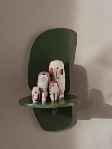 Estantería de pared Pilu 40 cm - Verdant Green - Ferm Living