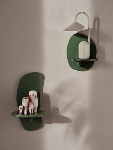 Estantería de pared Pilu 40 cm - Verdant Green - Ferm Living