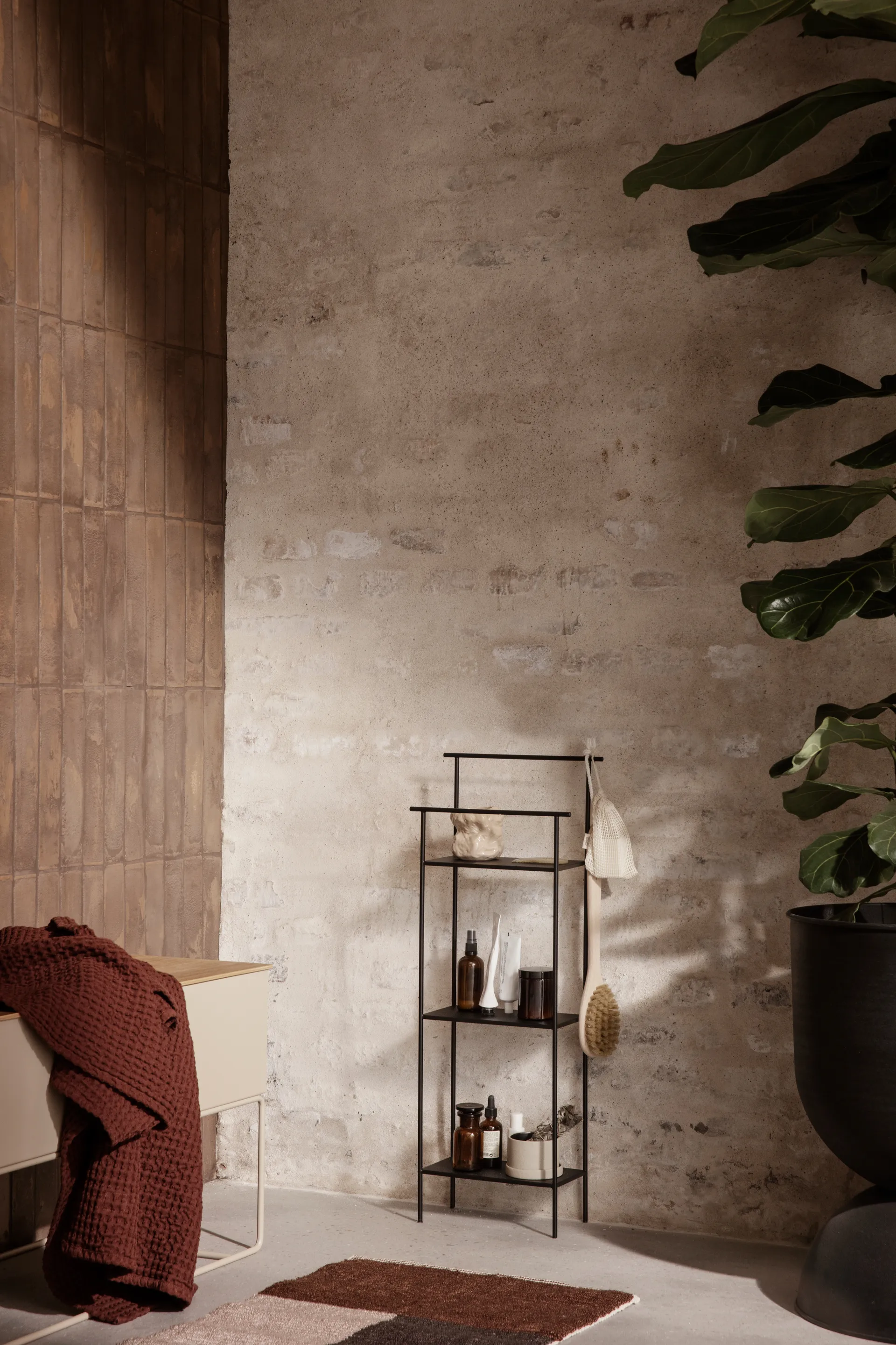 Estantería Dora 30x79 cm, Black Ferm Living