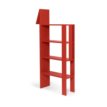 Estantería Giraffe 69x140 cm - Poppy Red - Ferm Living