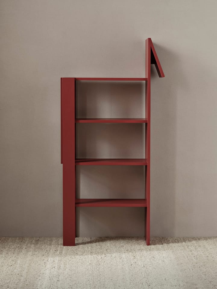 Estantería Giraffe 69x140 cm, Poppy Red Ferm Living