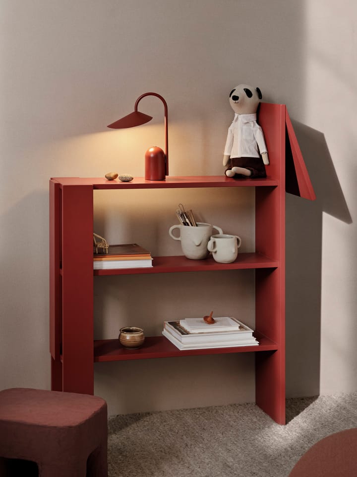 Estantería Horse 91x111 cm, Poppy Red Ferm Living
