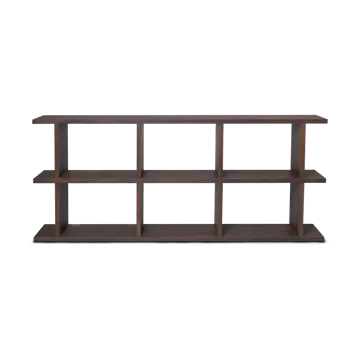 Estantería Kona 3x2 - Dark stained - Ferm Living