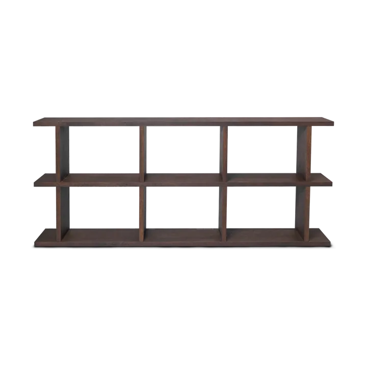Estantería Kona 3x2 - Dark stained - Ferm Living