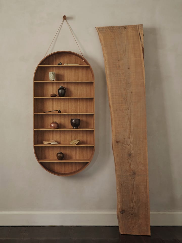 Estantería Oval Dorm, Oiled oak Ferm Living