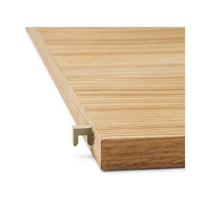 Estantería Punctual Perforated 90 cm, Oak oiled, cashmere Ferm Living