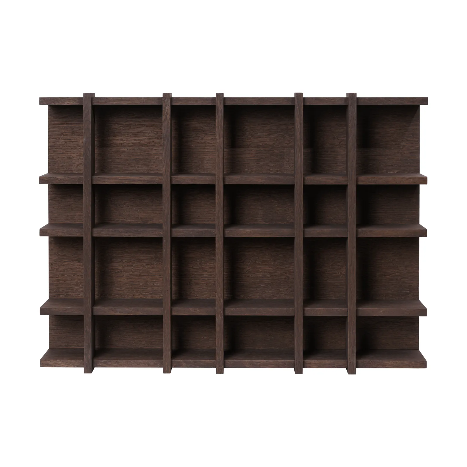 Estantería Tilem, Roble teñido oscuro, 6x4 Ferm Living
