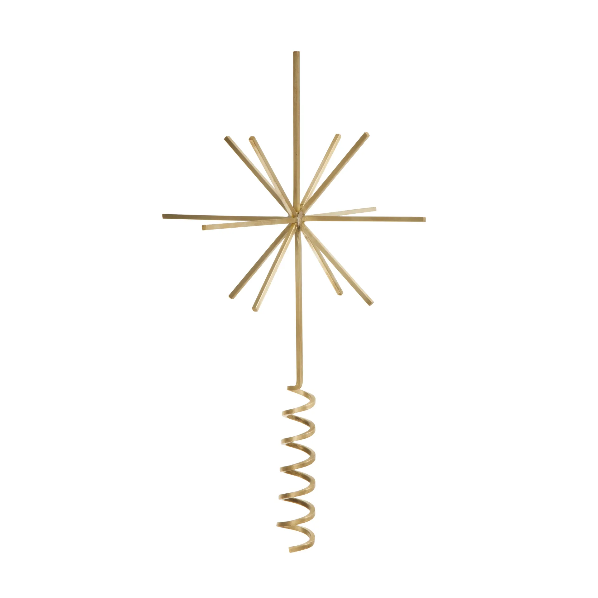 Estrella árbol Navidad Ferm Living latón, latón Ferm Living