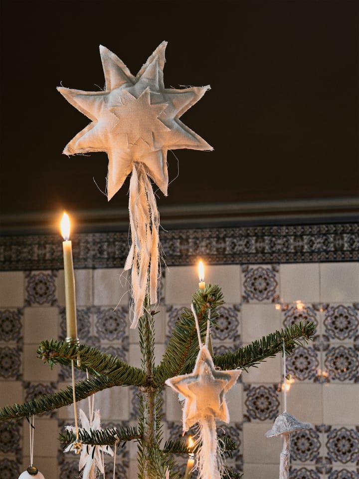 Estrella de árbol Vela Star Treetopper, Natural Ferm Living
