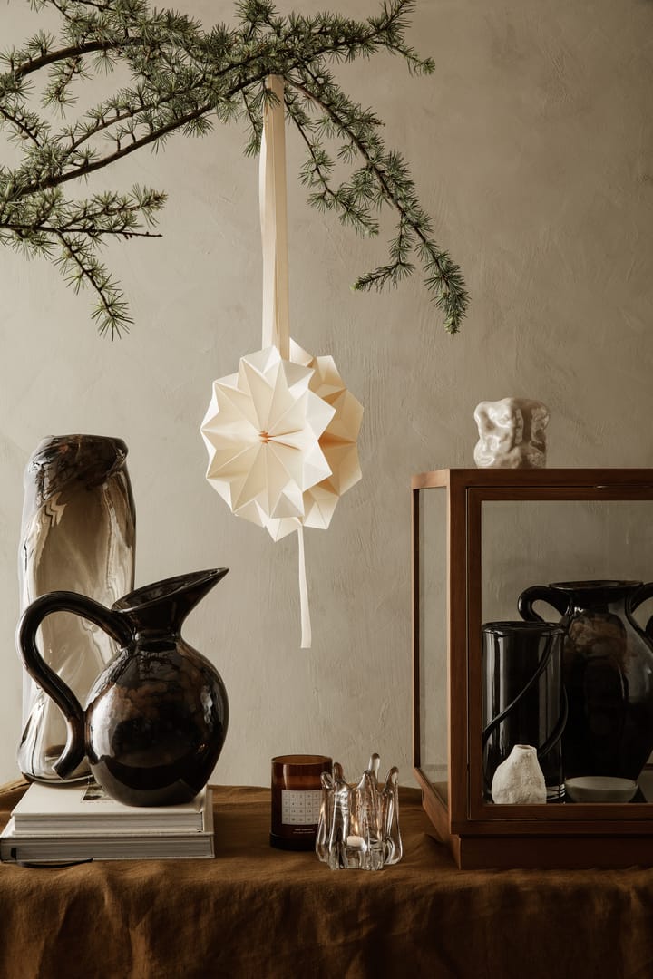 Estrella de papel Paper star sun Ø28 cm, Off-white Ferm Living