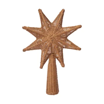 Estrella para árbol de Navidad Rattan christmas tree top star - Natural - Ferm Living