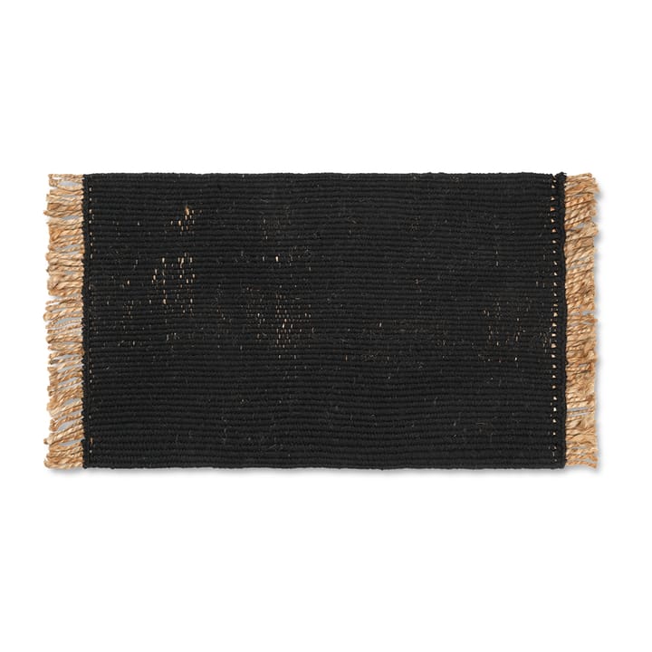 Felpudo Block 50x80 cm - Black-natural - Ferm Living
