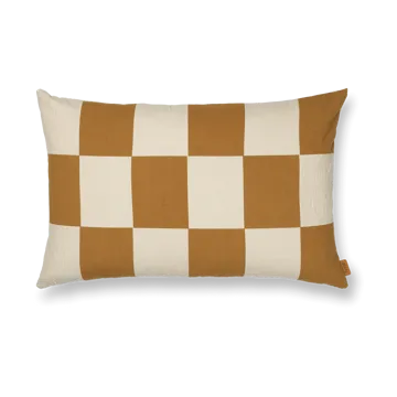 Funda de cojín Fold patchwork 40x60 cm - Sugar kelp-undyed - Ferm Living