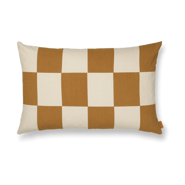 Funda de cojín Fold patchwork 40x60 cm - Sugar kelp-undyed - Ferm Living