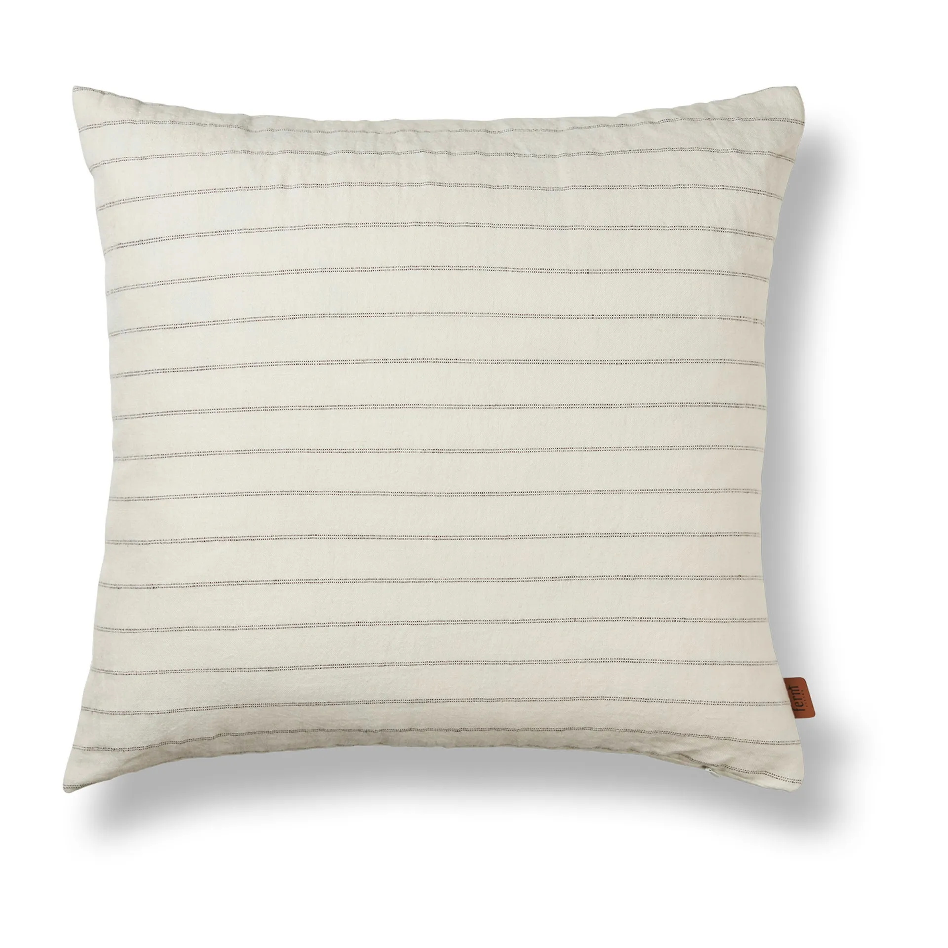 Funda de cojín Grand 50x50 cm, Off-white-chocolate Ferm Living