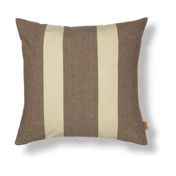 Funda de cojín Strand outdoor 50x50 cm - Carob brown-parchment - Ferm Living