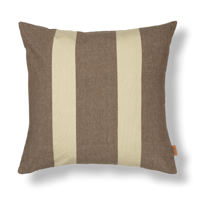 Funda de cojín Strand outdoor 50x50 cm - Carob brown-parchment - Ferm Living