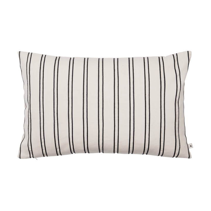 Funda de cojín Twill  40x60 cm - Off-white-black - Ferm Living