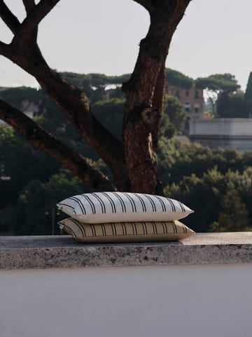 Funda de cojín Twill  40x60 cm - Off-white-black - Ferm Living